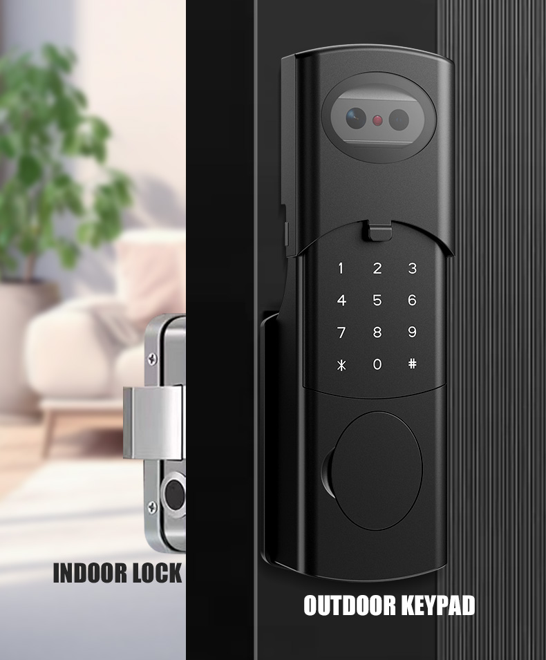 Bi-directional door opening