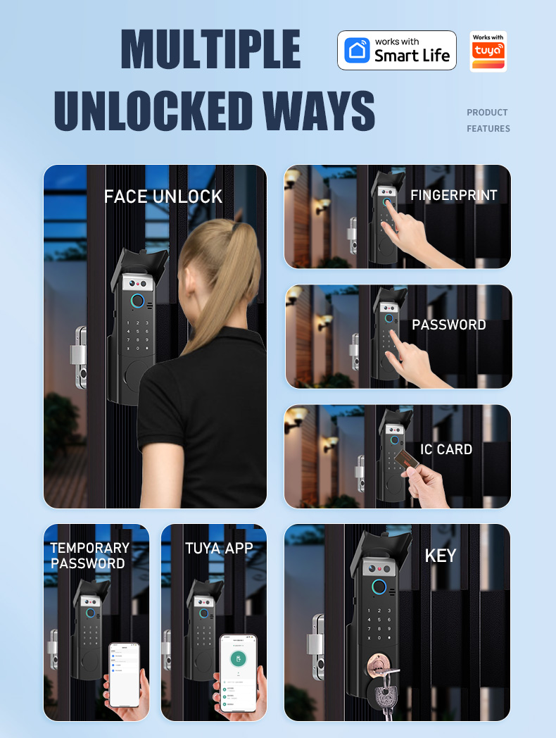 Tuya App remote intercom interface