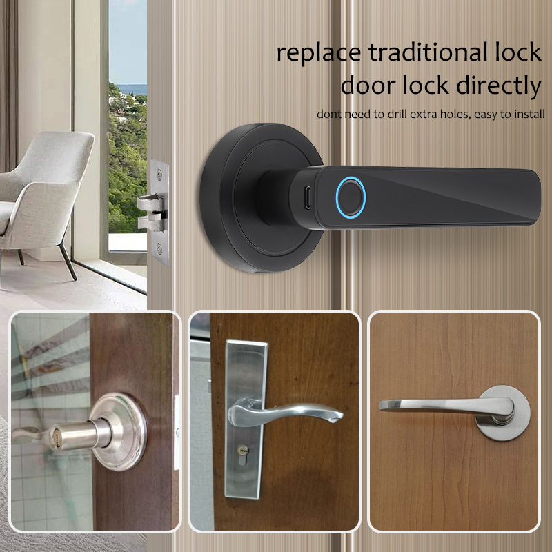 WF-F3 no-drill direct replacement of old lock