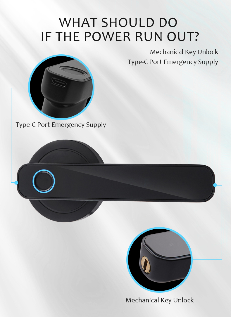 WF-F3 key & Type-C emergency power