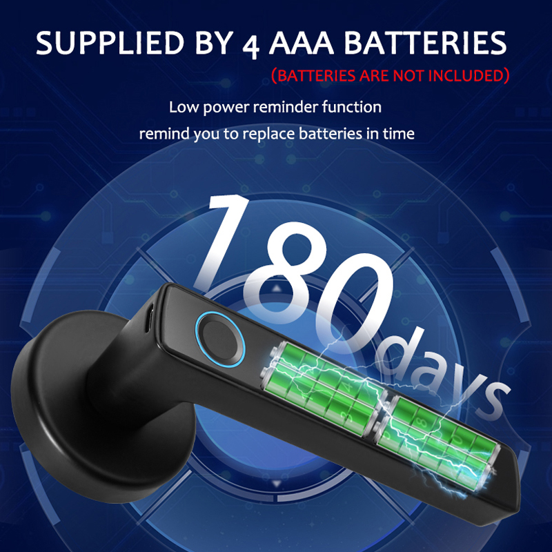 WF-F8 powered by 4 × AAA batteries with low-battery reminder