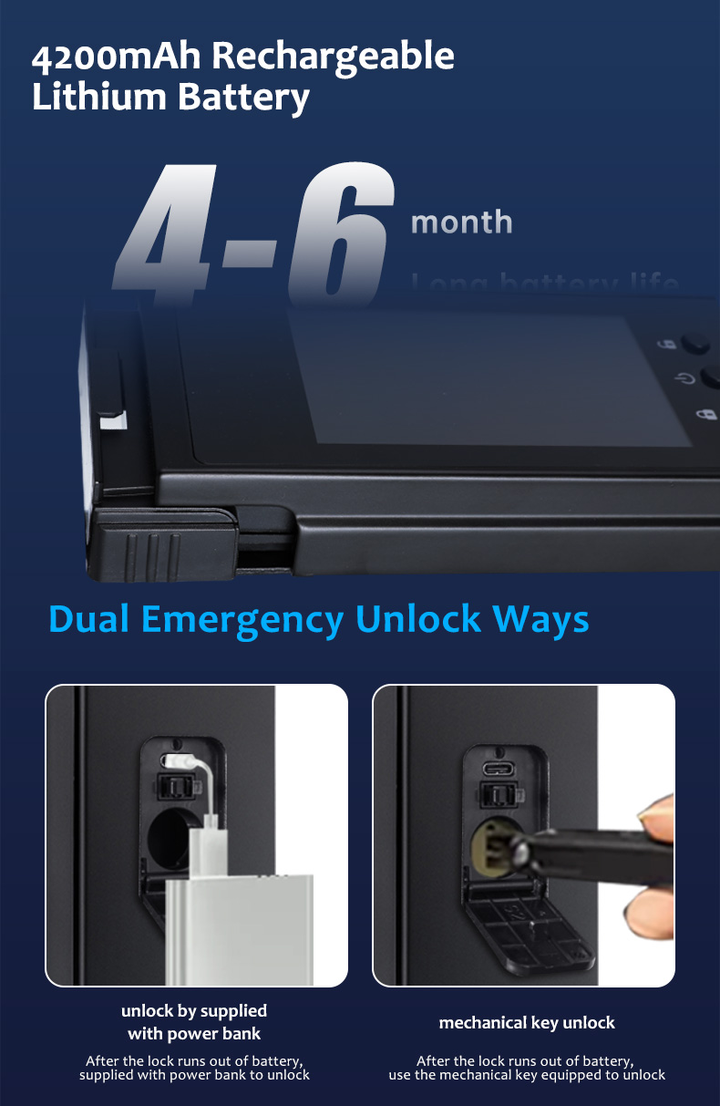 WF-MY6 4200mAh lithium, dual emergency with key & power bank