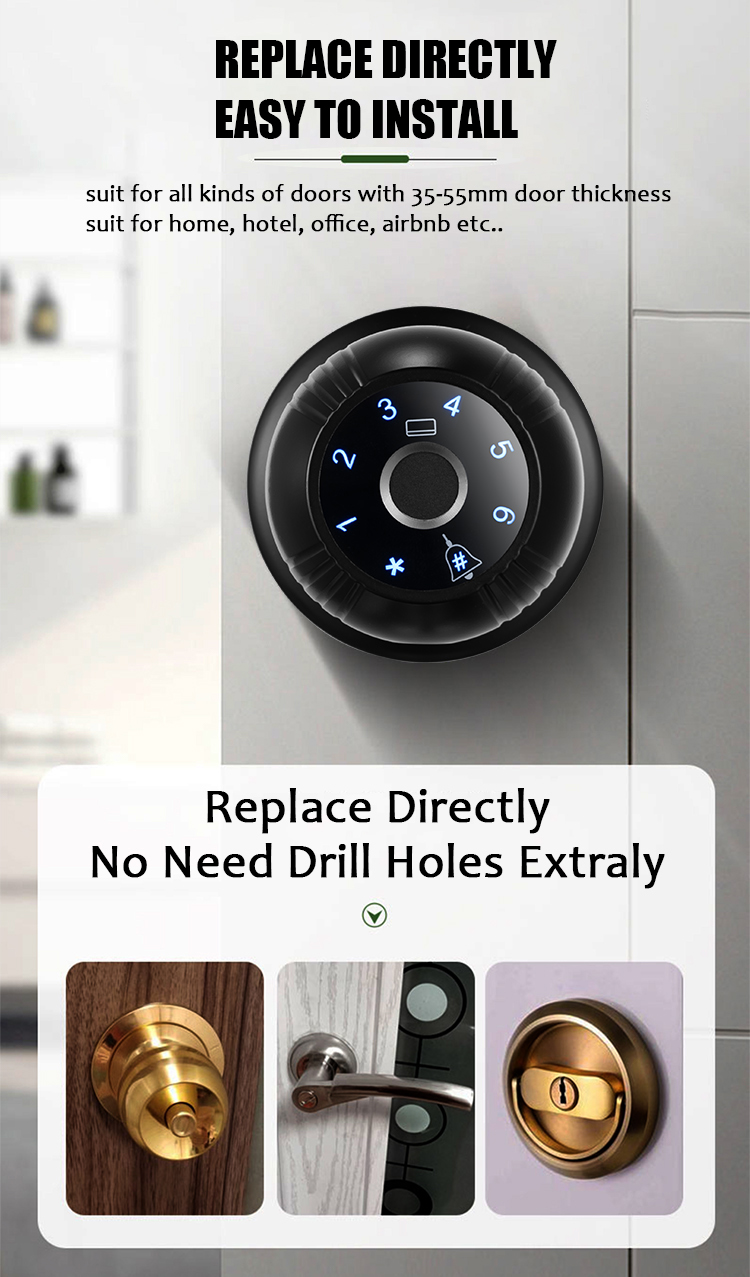 WF-Q7 35-55 door thickness no-hole install