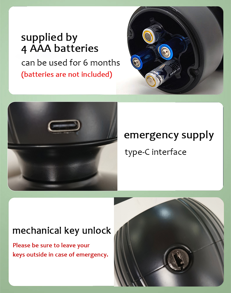 WF-Q7 4 × AAA batteries 6-month life & Type-C emergency