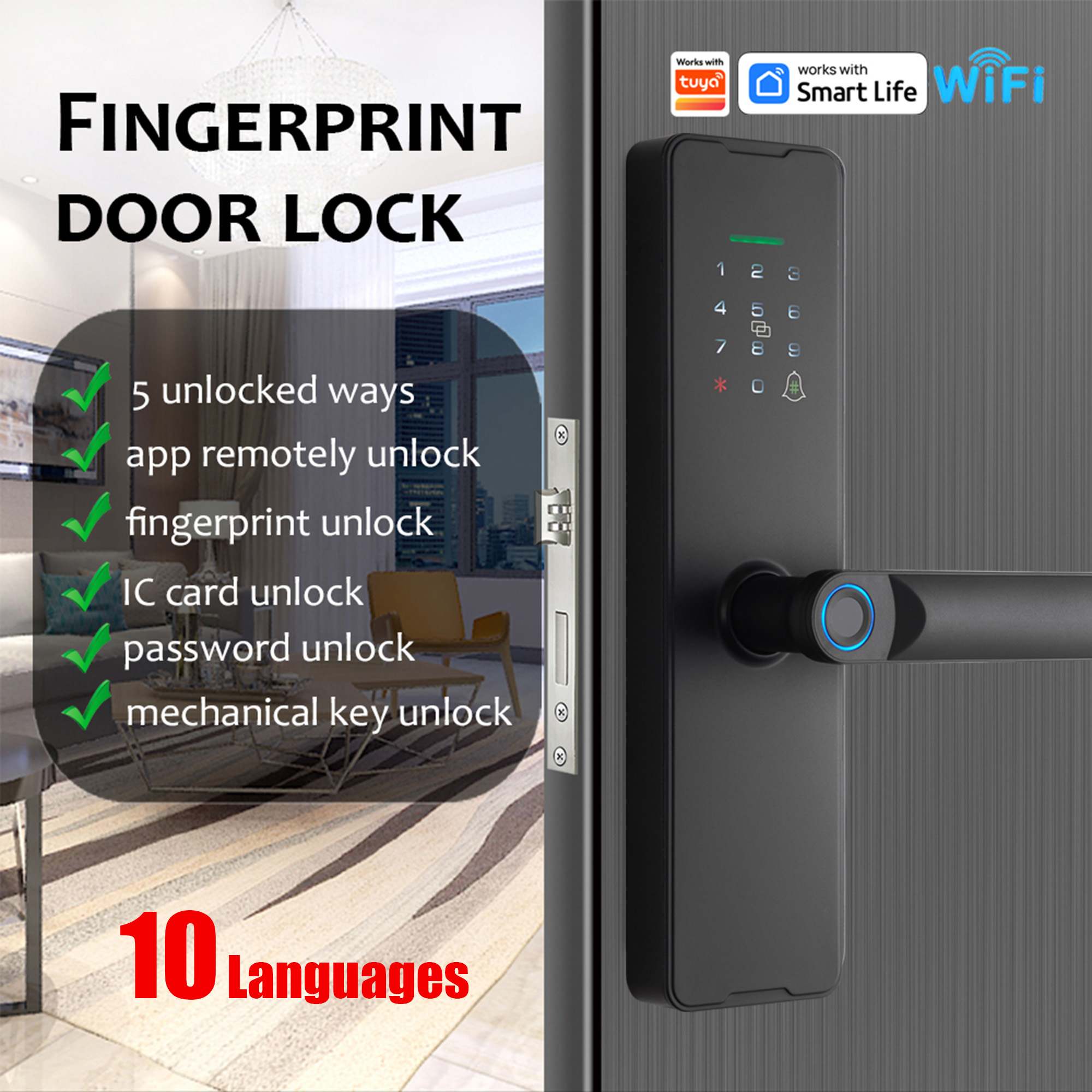 WF-X8 Wi-Fi 5-in-1 unlock multi-language