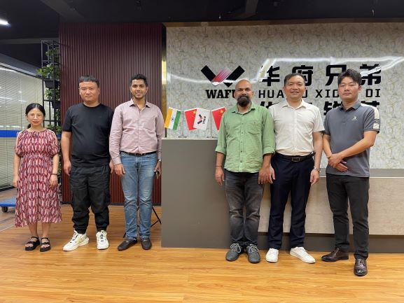 Overseas clients visit WAFU for smart locks