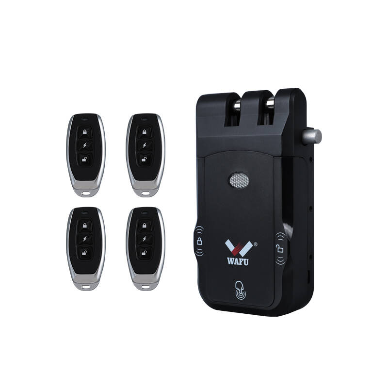 Invisible Remote Lock Appearance