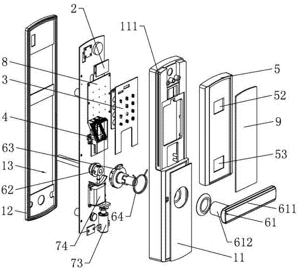 Smart-lock technology diagram
